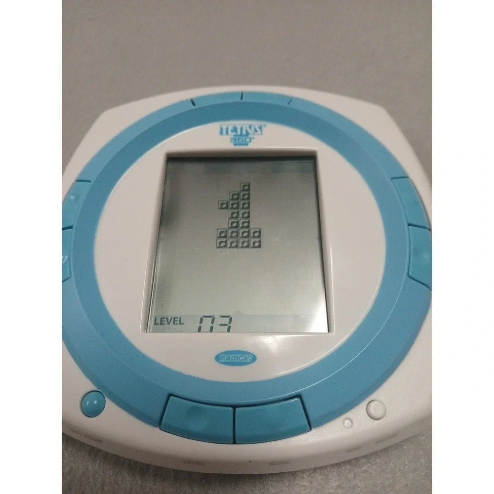 Mattel Tetris 360° Electronic HandHeld Game 2008 Vintage 1044-M